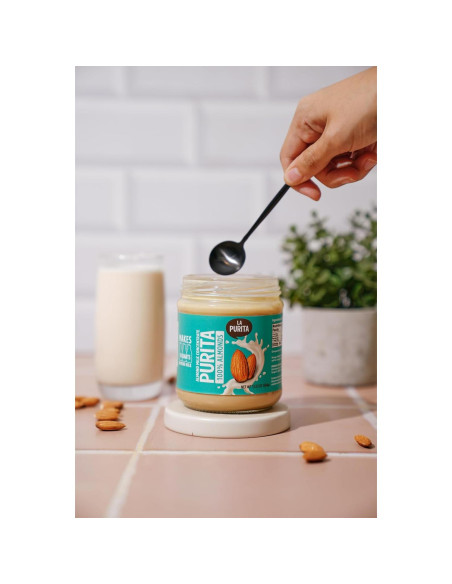 Leche de Almendra Concentrada La Purita 384.5g Vegana Sin Azúcar