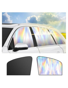 Sombrillas Holográficas Figpade para Ventanas de Automóvil 2 Piezas