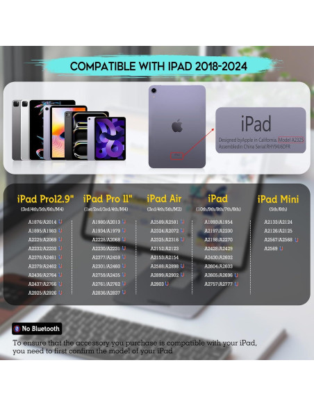 Bolígrafo Estilográfico MYSTILUCK Negro para iPad 2018-2024