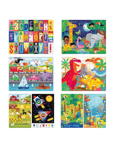 Rompecabezas Infantil Buffalo - 8 Piezas y Más - 4 Años+