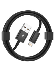 Cable Carplay para coche Lieyichan 1m Lightning Negro