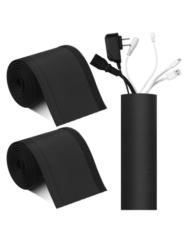 Manga de Gestión de Cables Neopreno Poen 2 Pcs 304.8 cm