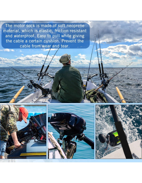 Manga de Gestión de Cables Neopreno Poen 2 Pcs 304.8 cm