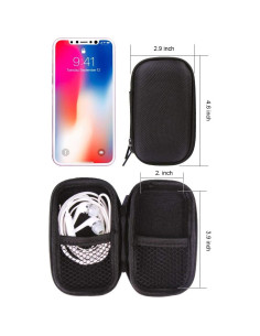 Funda Dura EVA HOOTEK para Reproductor MP3 y Accesorios - 2 Pack 2