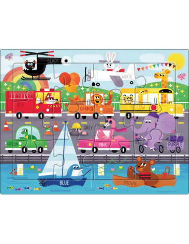 Rompecabezas Infantil Buffalo - 8 Piezas y Más - 4 Años+