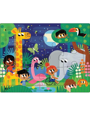 Rompecabezas Infantil Buffalo - 8 Piezas y Más - 4 Años+