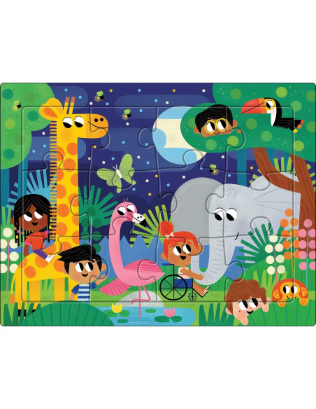 Rompecabezas Infantil Buffalo - 8 Piezas y Más - 4 Años+