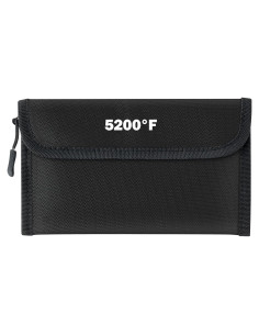 Bolsa de Documentos GQIRIL a Prueba de Fuego y Agua 20.1x12.7cm