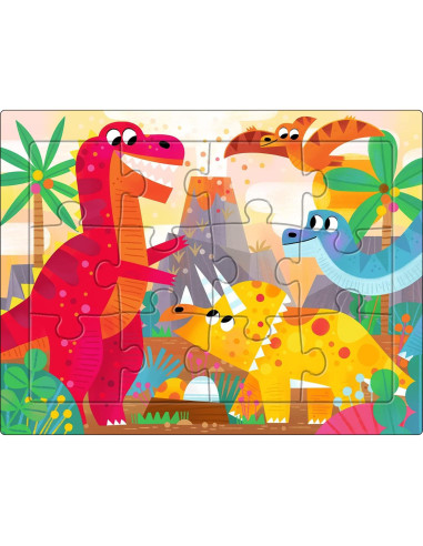 Rompecabezas Infantil Buffalo - 8 Piezas y Más - 4 Años+