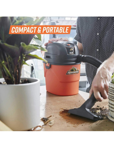 Aspiradora Portátil Húmeda/Seca Armor All AA155 5.68L 2HP