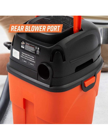 Aspiradora Portátil Húmeda/Seca Armor All AA155 5.68L 2HP