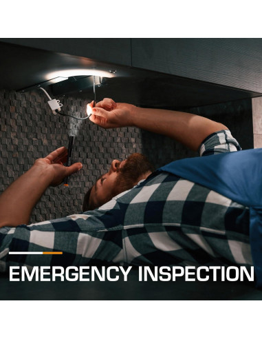 Linterna de Bolígrafo EverBrite 100LM Aluminio Negro - Paquete de 4