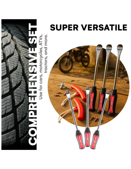 Cucharas para Neumáticos Boulder Tools - Kit Completo 3 Pzas