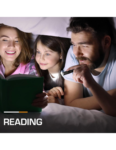 Linterna de Bolígrafo EverBrite 100LM Aluminio Negro - Paquete de 4