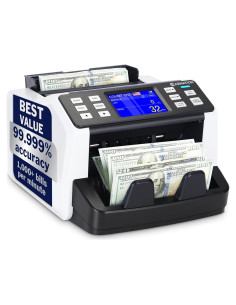 Contadora de Dinero CARNATION CR5 Detección Falsificaciones