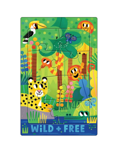 Rompecabezas Infantil Buffalo - 8 Piezas y Más - 4 Años+