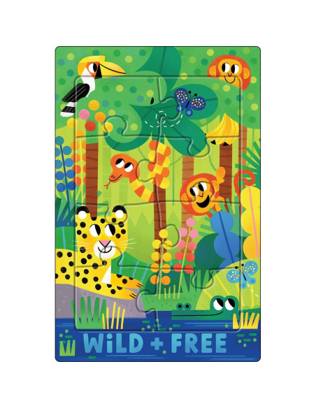 Rompecabezas Infantil Buffalo - 8 Piezas y Más - 4 Años+