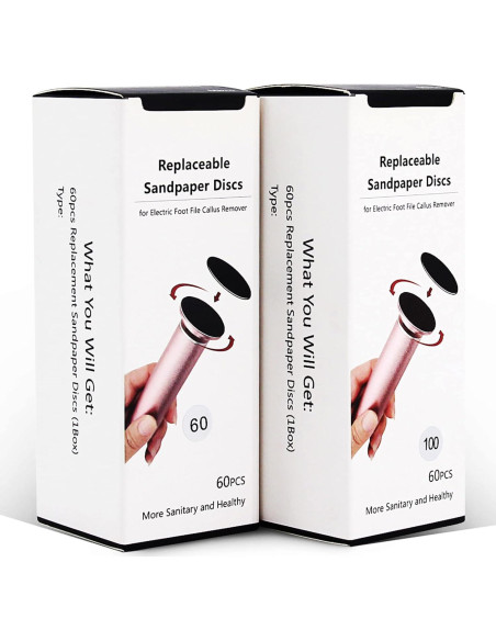 120 Discos de Lija Reemplazables I-B-N para Lima Eléctrica