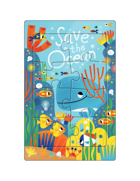 Rompecabezas Infantil Buffalo - 8 Piezas y Más - 4 Años+