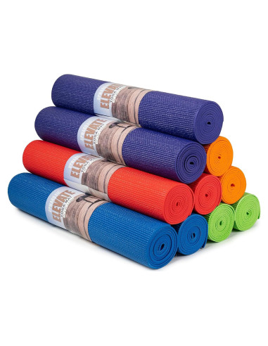 Alfombrillas de Yoga Upward Fit, Paquete de 10, 182.88x60.96 cm, Antideslizantes