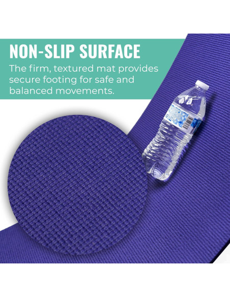 Alfombrillas de Yoga Upward Fit, Paquete de 10, 182.88x60.96 cm, Antideslizantes