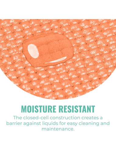 Alfombrillas de Yoga Upward Fit, Paquete de 10, 182.88x60.96 cm, Antideslizantes