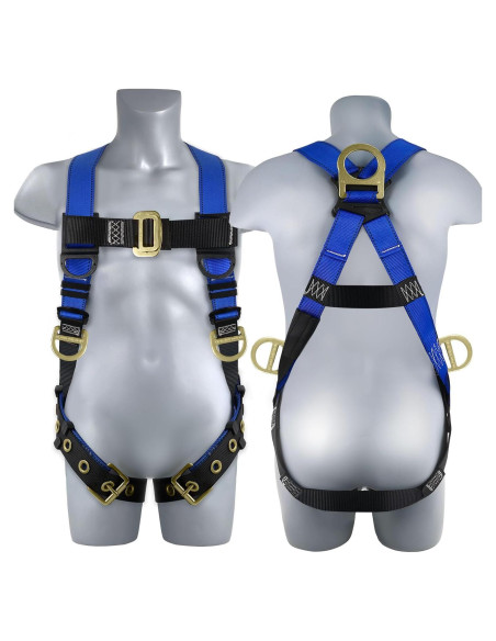 Arnés de Seguridad TRSMIMA Cuerpo Completo 5 Puntos Ajuste