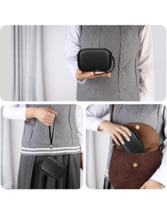 Funda Dura RAIALL para Impresora Canon Ivy 2 - Negro 2