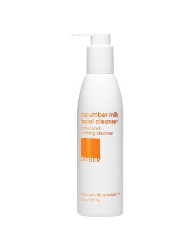 Limpiador Facial LATHER de Leche de Pepino 177 ml - Piel Mixta y Seca