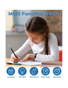 Reloj Digital Infantil Beeasy AW01 5ATM Impermeable Negro 2