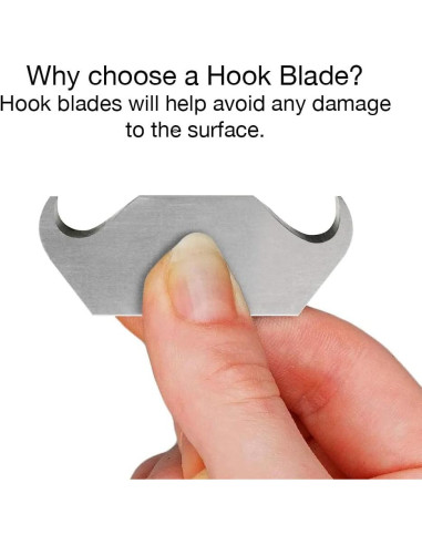 Cuchillas de Gancho Home Planet Gear 10 Piezas SK5 Afiladas