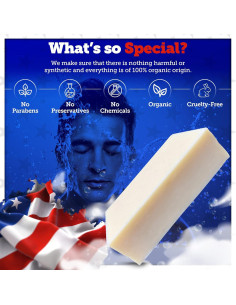 Jabón Mericle Bay Rum Orgánico 142g Barra Exfoliante Natural 2