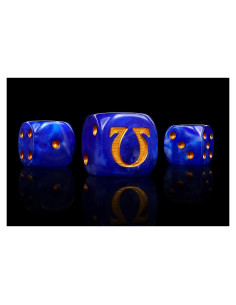 Set de 25 Dados Redondos de Resina Baron of Dice