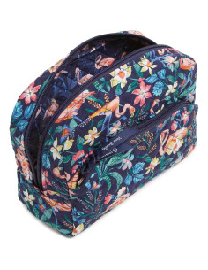 Bolsa Cosmética Grande Vera Bradley Algodón Reciclado 18x25cm 2