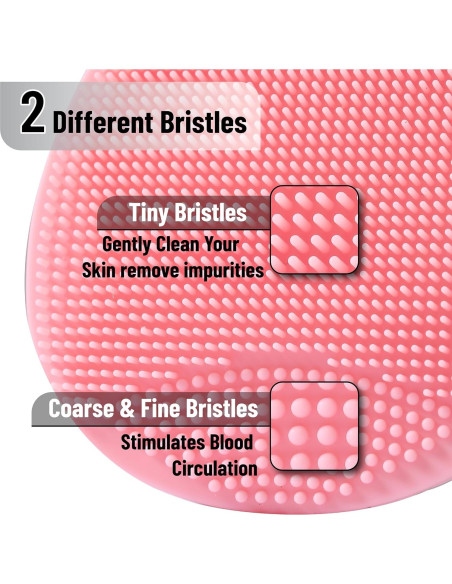 Cepillo Facial de Silicona Slick - Paquete de 4 Unidades Cepillo Facial de Silicona Slick - Paquete de 4 Unidades