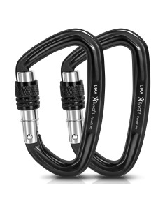 Mosquetón de Escalada Favofit F002 42KN Bloqueo Automático