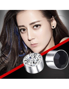 Pendientes Magnéticos Spiritlele - 12 Pares de Colores Brillantes 2