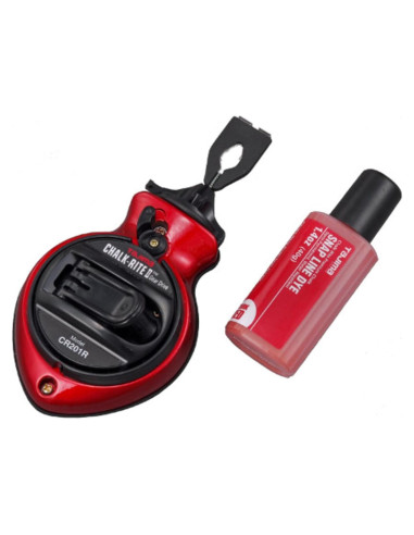 Caja de Tiza Tajima CR201R-PR con Línea de 1mm y Aluminio