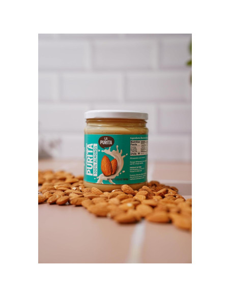 Leche de Almendra Concentrada La Purita 384.5g Vegana Sin Azúcar