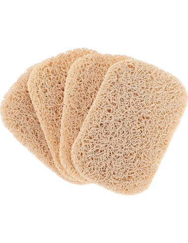 15 Almohadillas para Jabón YANZHAN Beige - Soporte Antideslizante