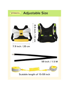 Arnés Antipérdida para Niños FDS-02 con Enlace de Muñeca 2