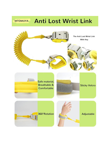 Arnés Antipérdida para Niños FDS-02 con Enlace de Muñeca