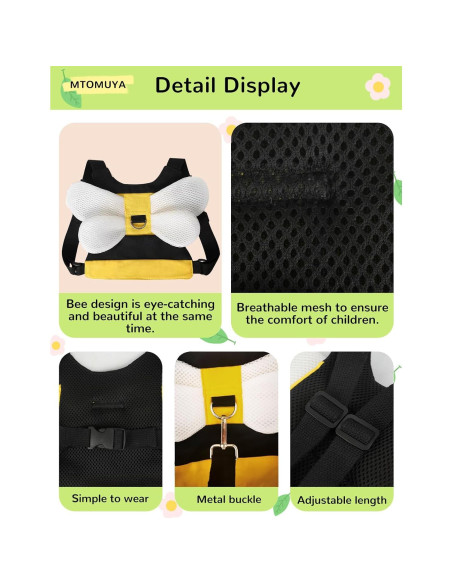 Arnés Antipérdida para Niños FDS-02 con Enlace de Muñeca