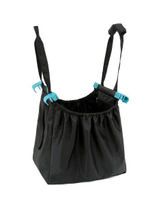 Paquete de 3 Bolsas Reutilizables Ecológicas con Clips - Negro 2