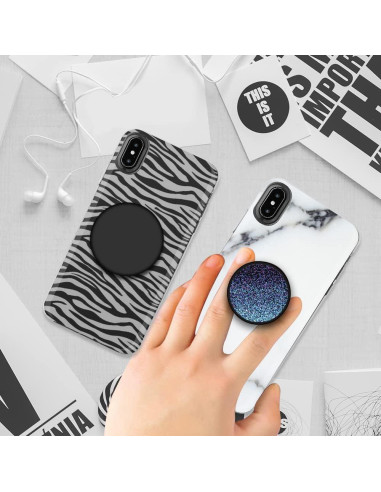 Soporte Plegable para Teléfono LDSXAY - Negro - Multifuncional