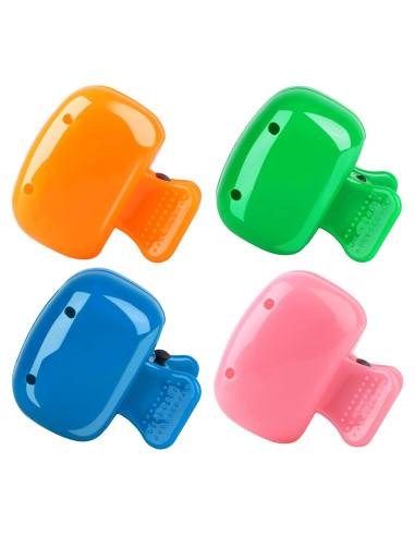 Paquete de 4 Cubiertas de Cabeza para Cepillo de Dientes Hxezoc