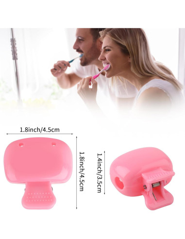 Paquete de 4 Cubiertas de Cabeza para Cepillo de Dientes Hxezoc