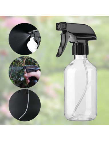 Paquete de 2 Botellas de Spray Reutilizables Arkeiliy 300ml