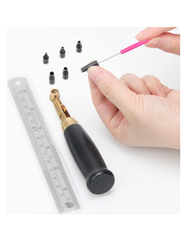 Perforador de Agujeros para Cinturones Boyistar con 6 Puntas