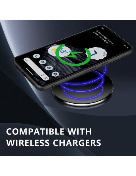 Funda X-level para Google Pixel 8 - Protección delgada negra